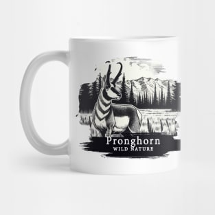 Pronghorn - WILD NATURE - PRONGHORN -14 Mug